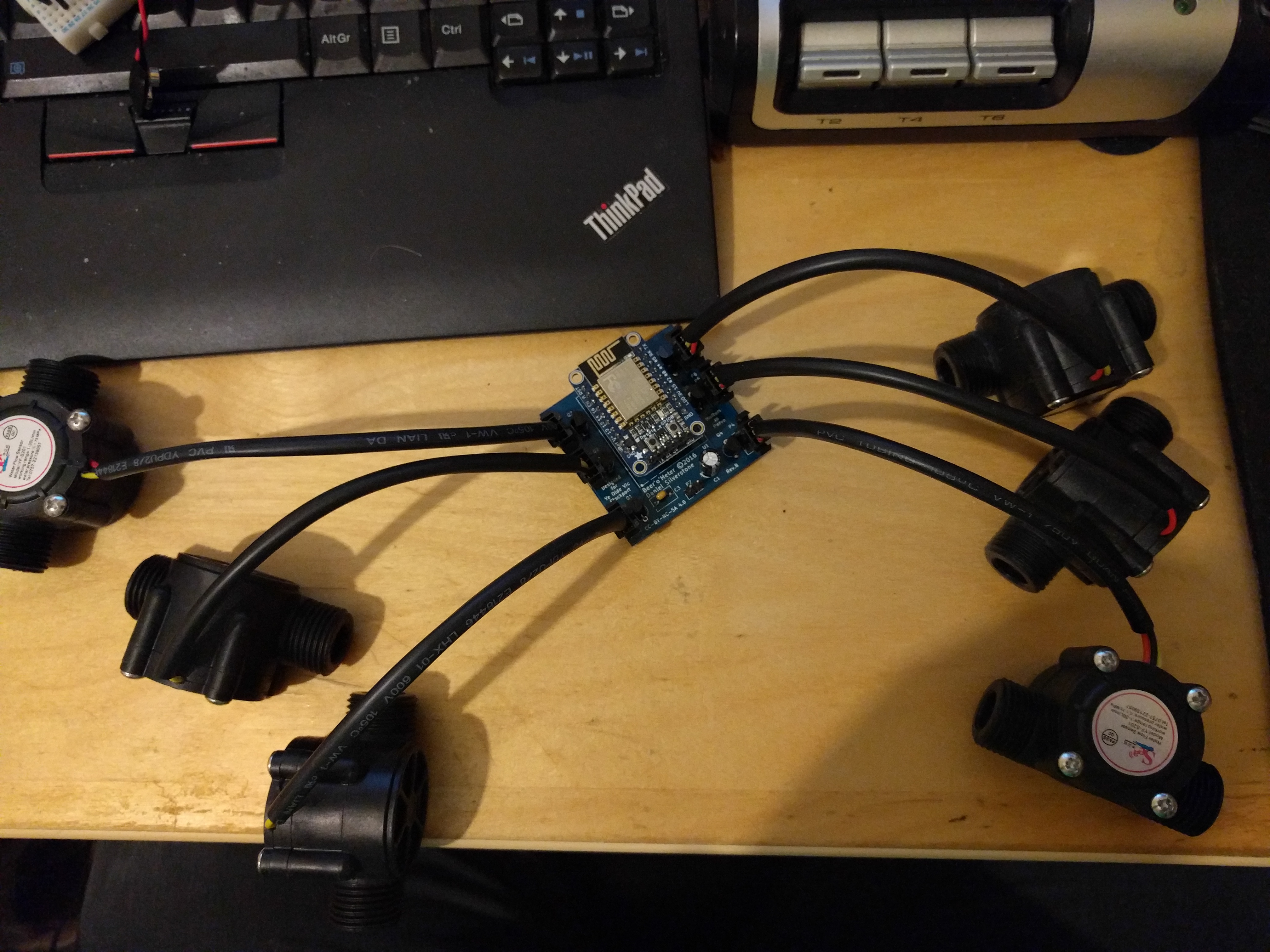 The Beer'o'Meter spider