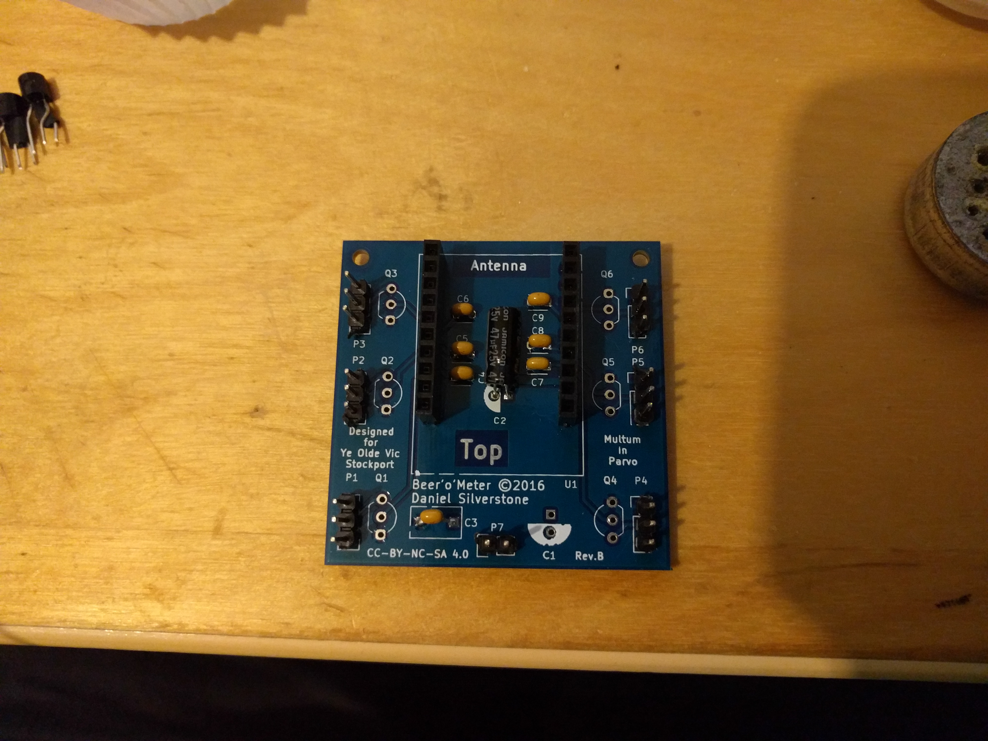 Step 3, pins and sockets