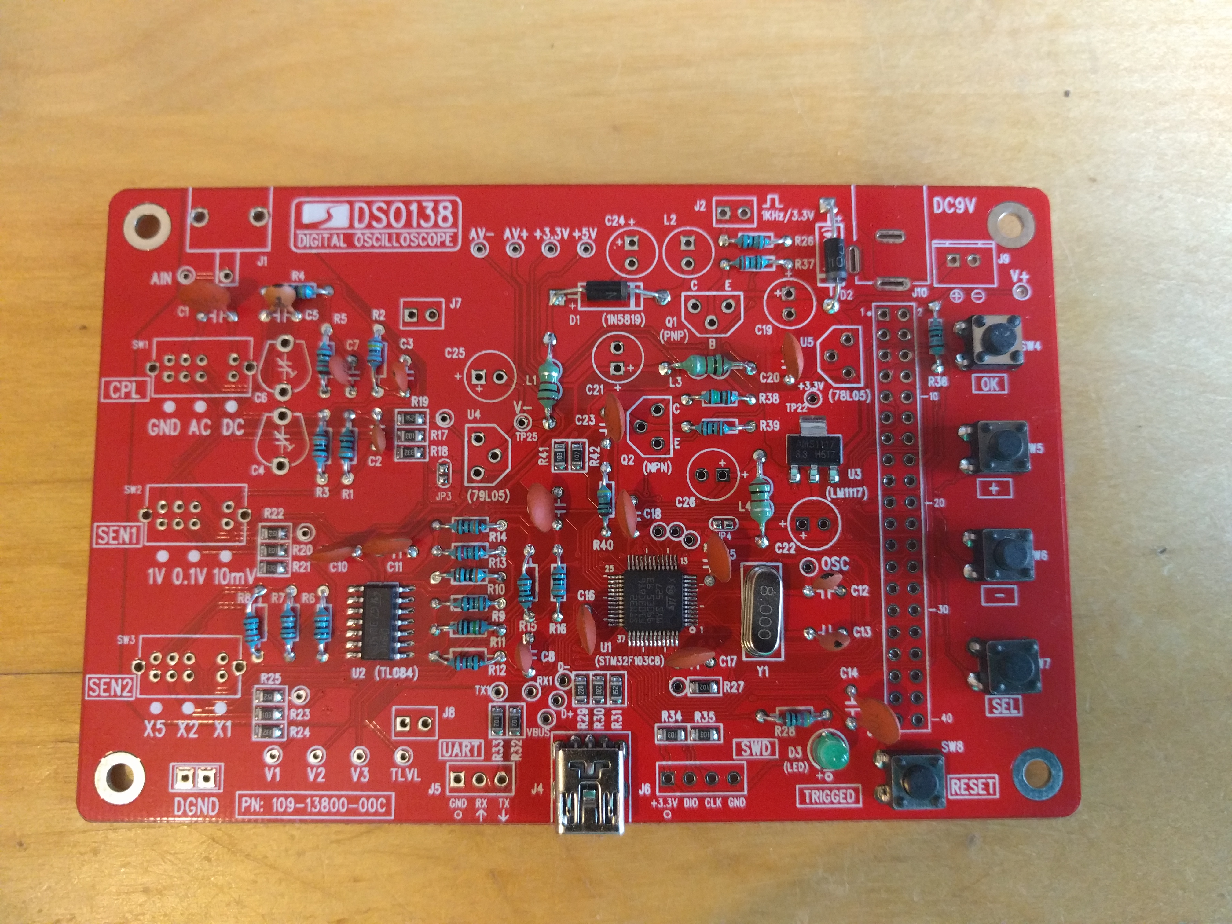 Step 4, all the ceramic capacitors